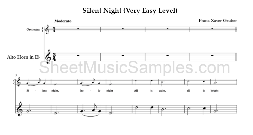 Silent Night (Very Easy Level)