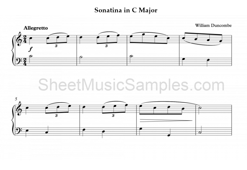 Sonatina in C Major