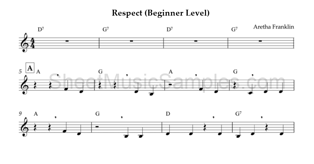 Respect (Beginner Level)