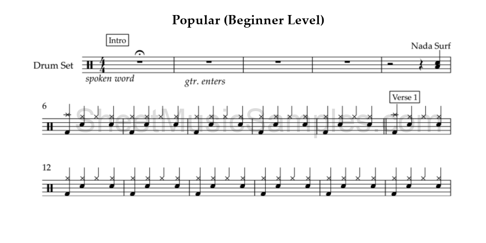 Popular (Beginner Level)