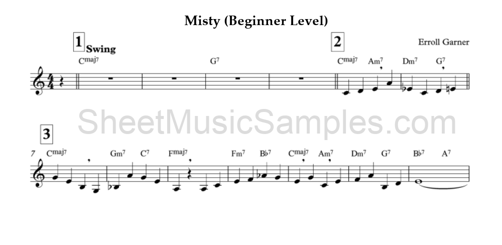 Misty (Beginner Level)