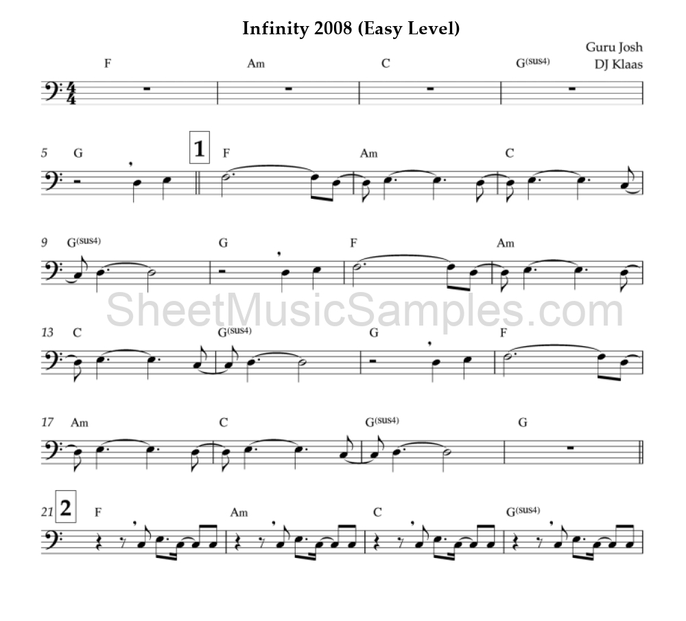 Infinity 2008 (Easy Level)