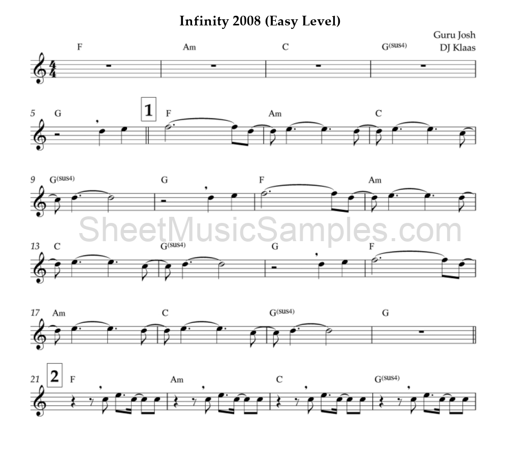 Infinity 2008 (Easy Level)