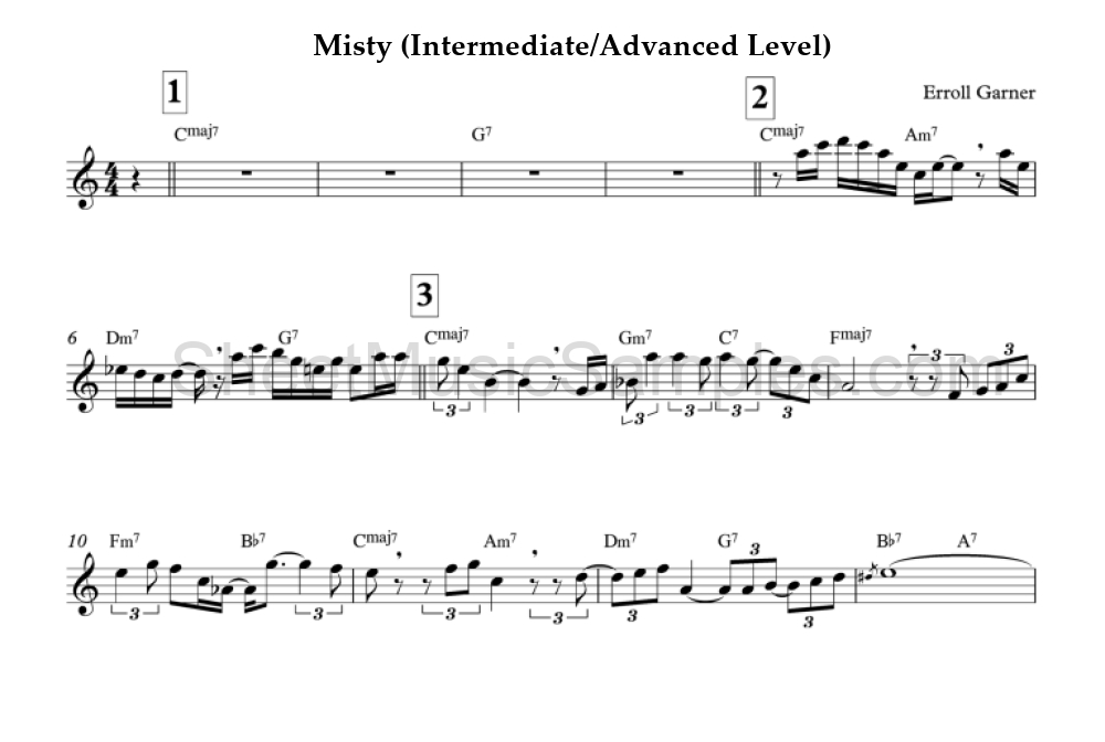 Misty (Intermediate/Advanced Level)