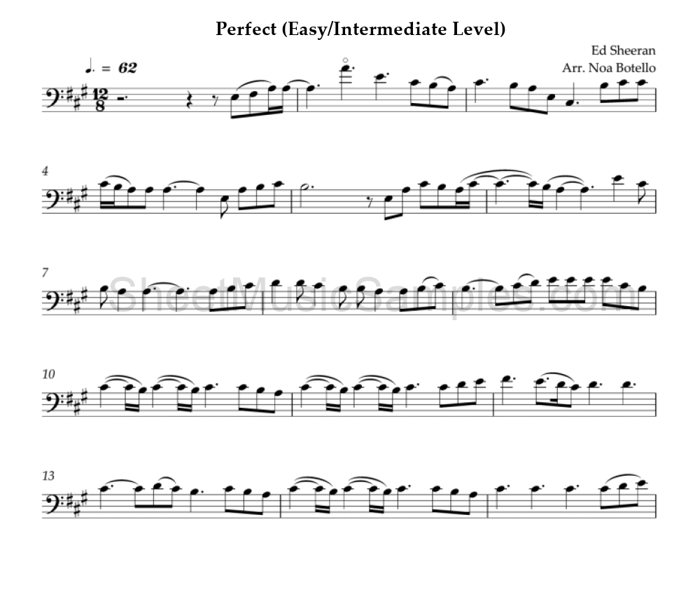 Perfect (Easy/Intermediate Level)