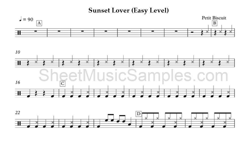 Sunset Lover (Easy Level)