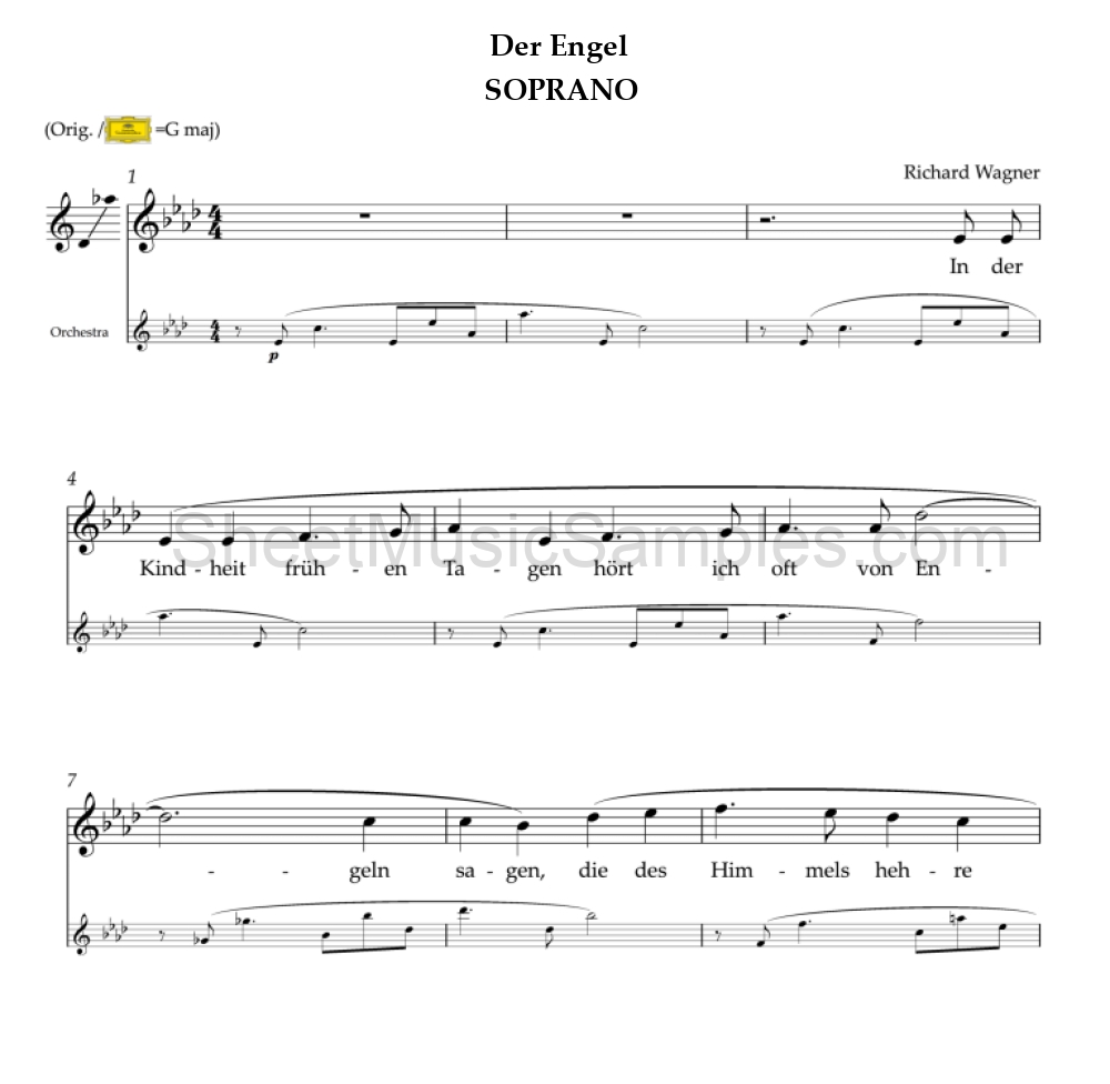 Der Engel - SOPRANO