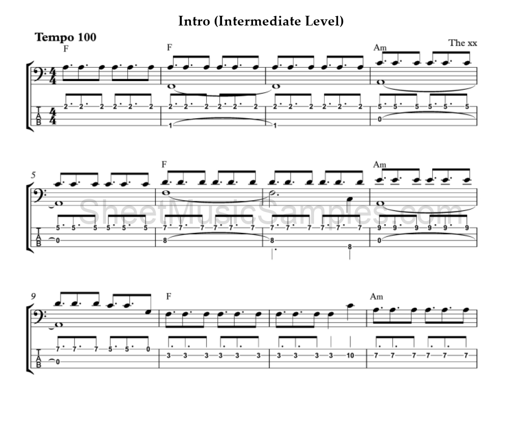 Intro (Intermediate Level)