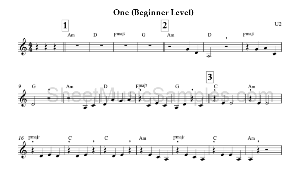 One (Beginner Level)