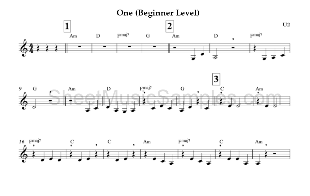 One (Beginner Level)