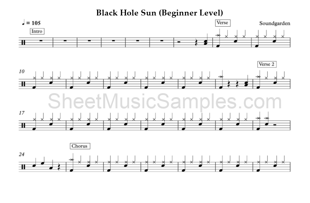 Black Hole Sun (Beginner Level)