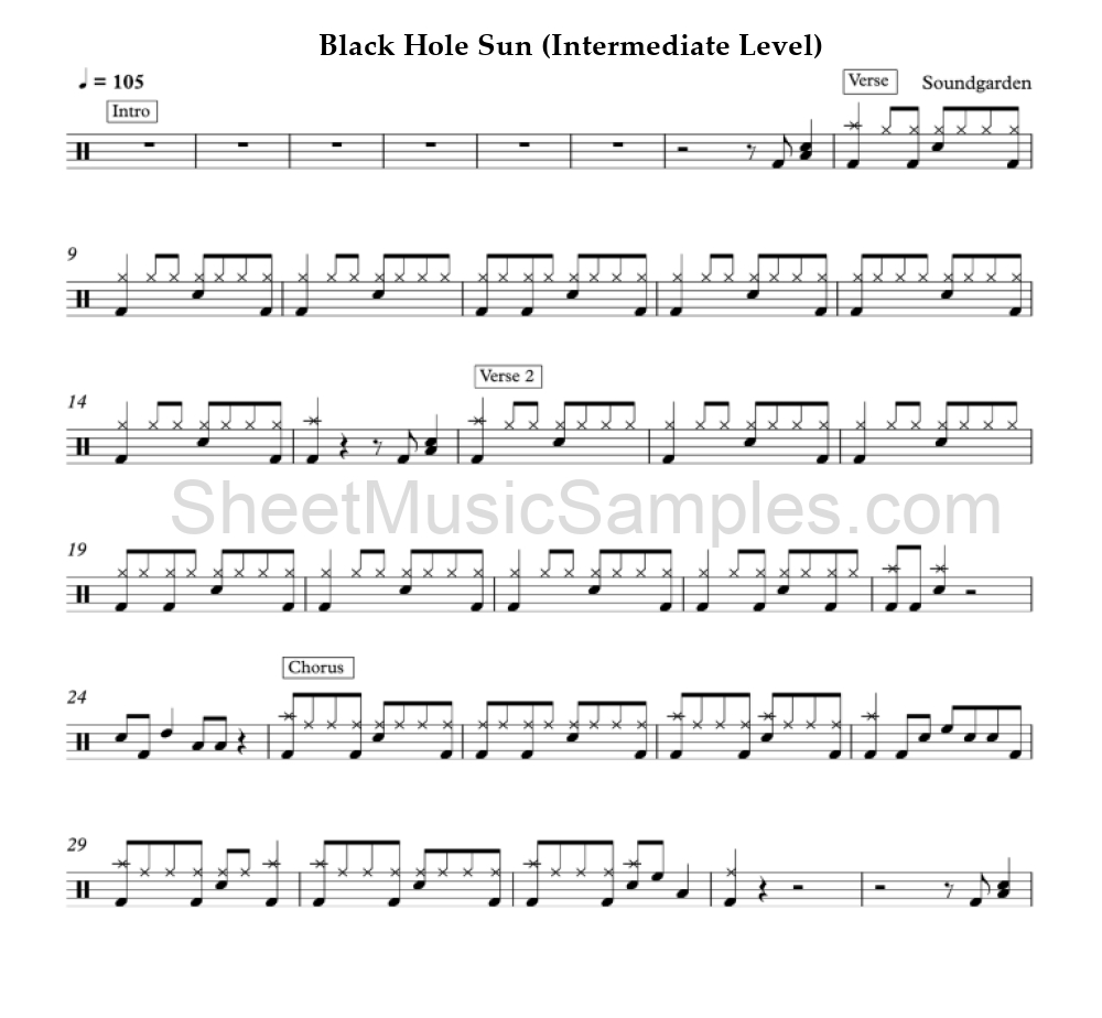 Black Hole Sun (Intermediate Level)