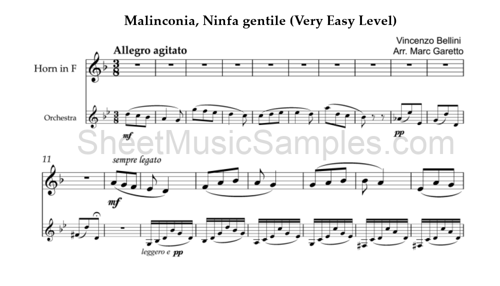 Malinconia, Ninfa gentile (Very Easy Level)