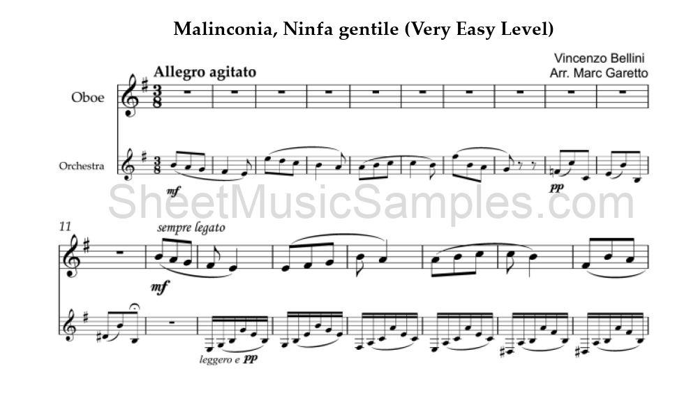 Malinconia, Ninfa gentile (Very Easy Level)