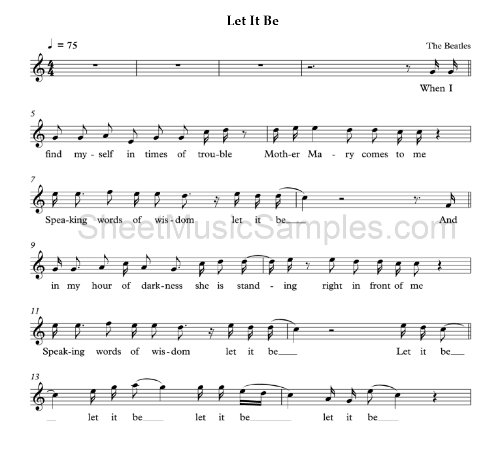 Let It Be