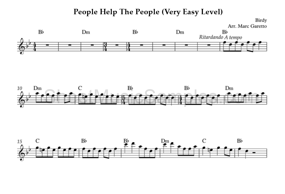 People Help The People (Very Easy Level)