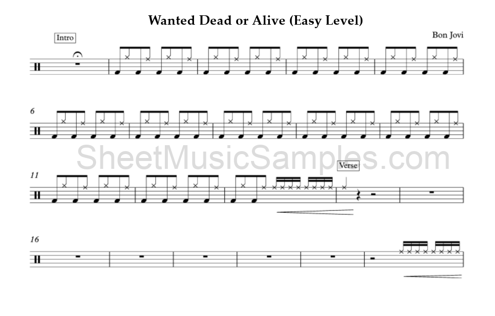 Wanted Dead or Alive (Easy Level)