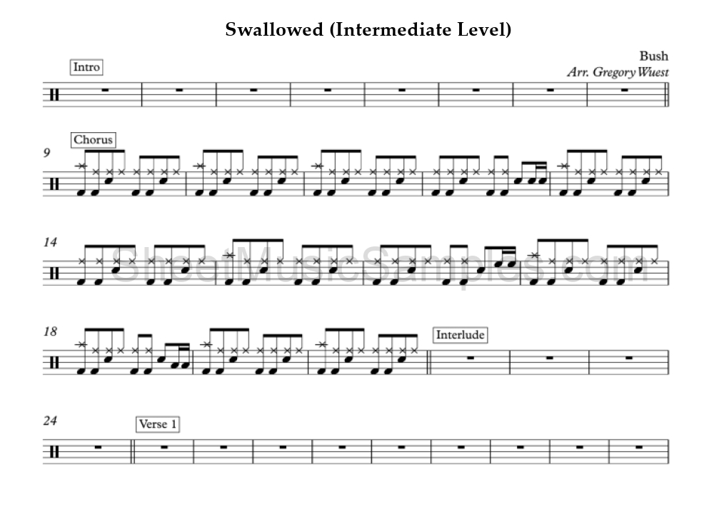 Swallowed (Intermediate Level)