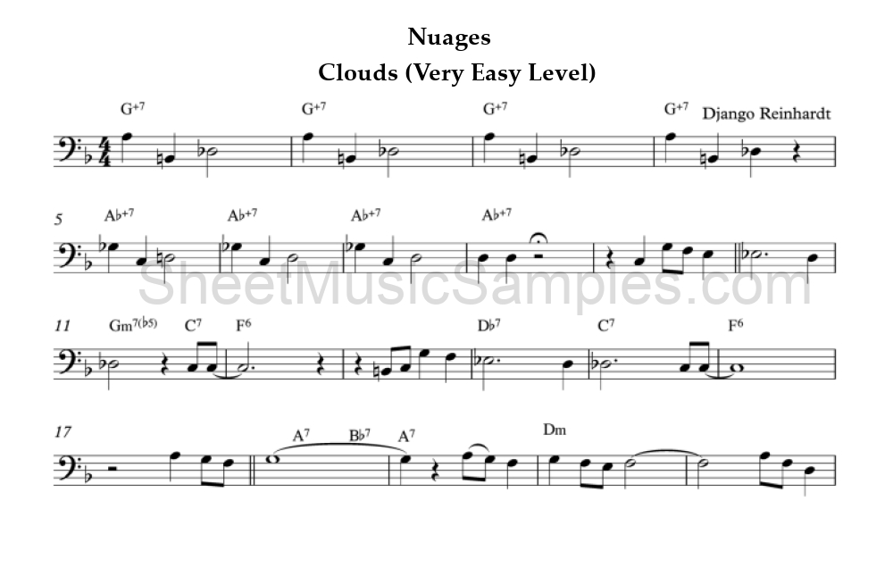 Nuages - Clouds (Very Easy Level)