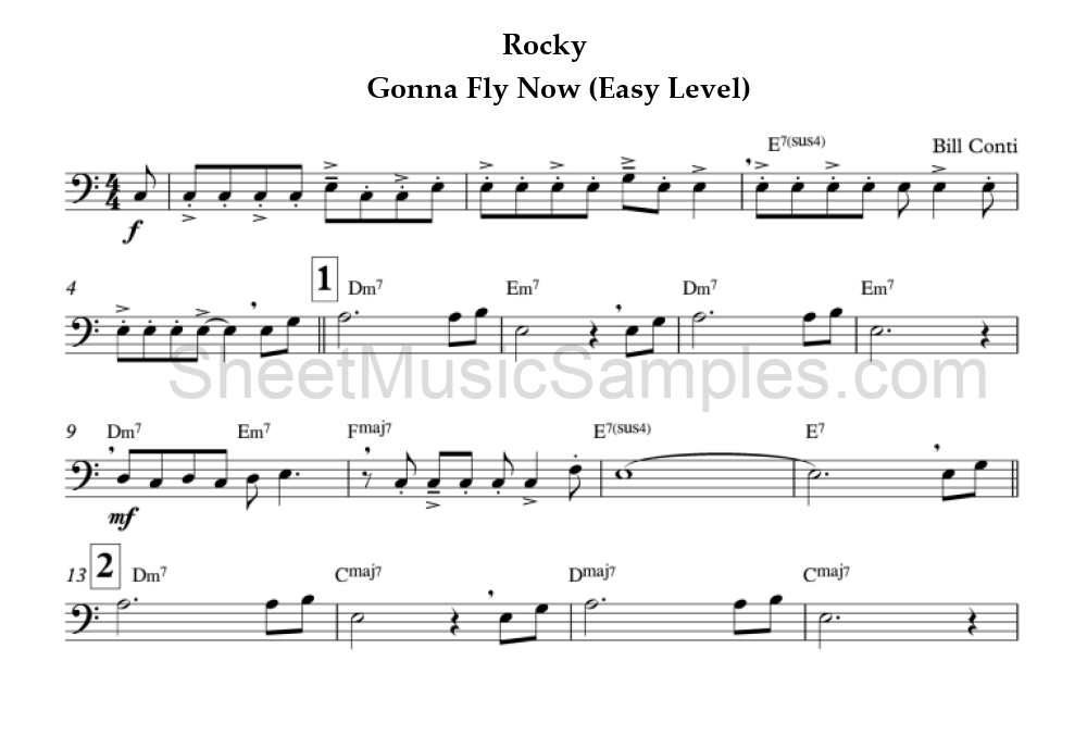 Rocky - Gonna Fly Now (Easy Level)