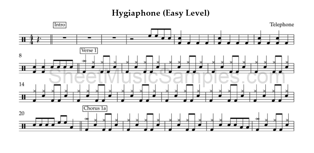 Hygiaphone (Easy Level)