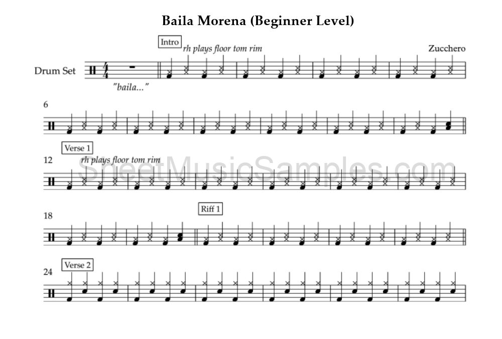 Baila Morena (Beginner Level)