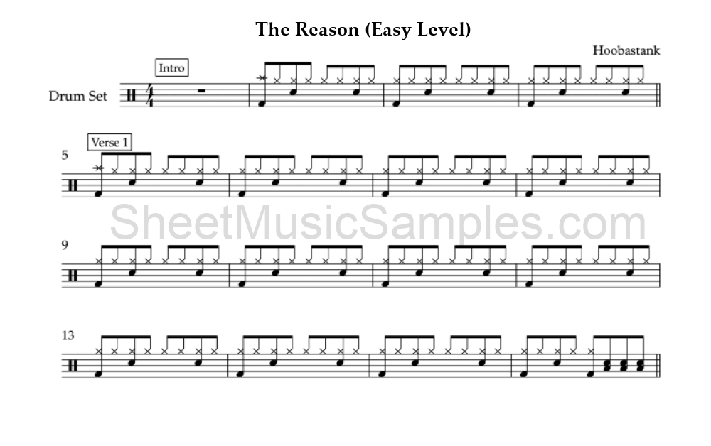 The Reason (Easy Level)