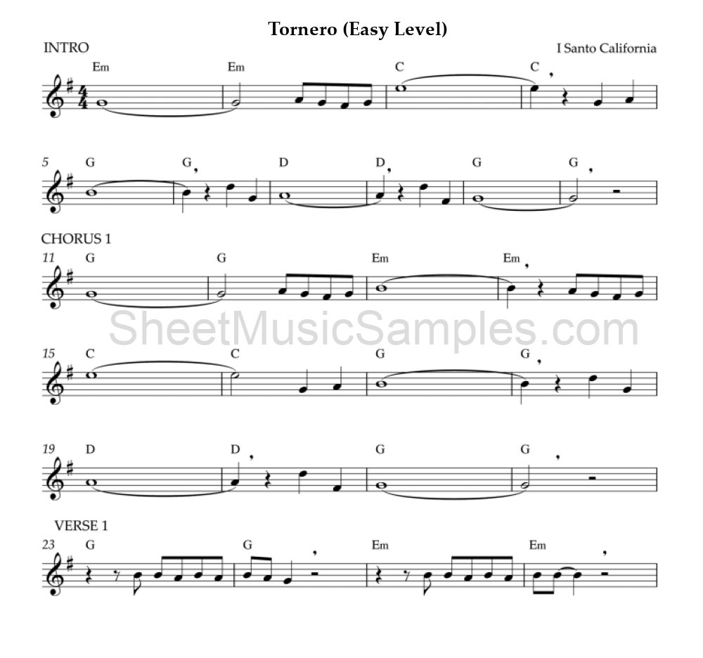 Tornero (Easy Level)