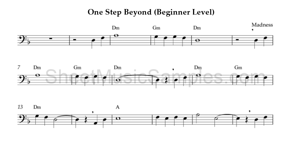 One Step Beyond (Beginner Level)