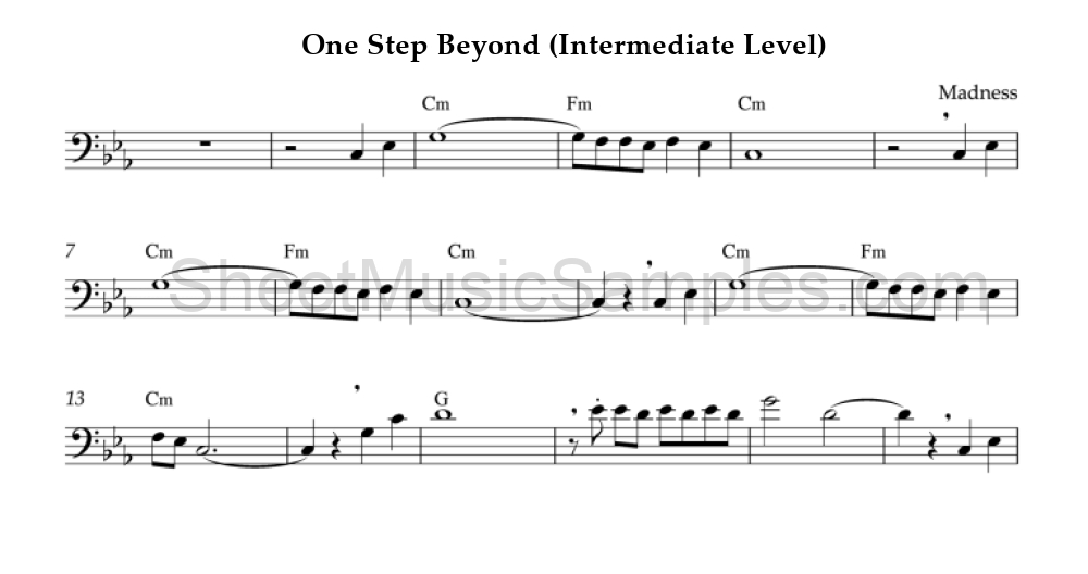 One Step Beyond (Intermediate Level)