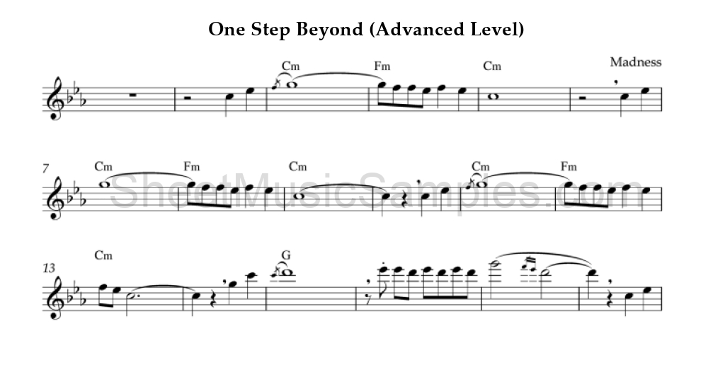 One Step Beyond (Advanced Level)