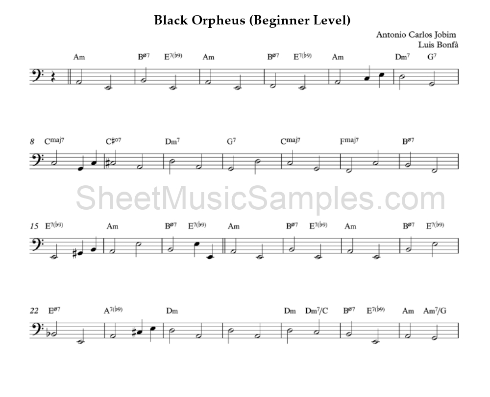 Black Orpheus (Beginner Level)