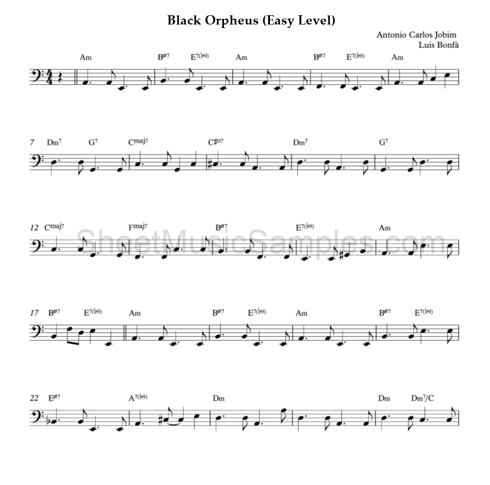 Black Orpheus (Easy Level)