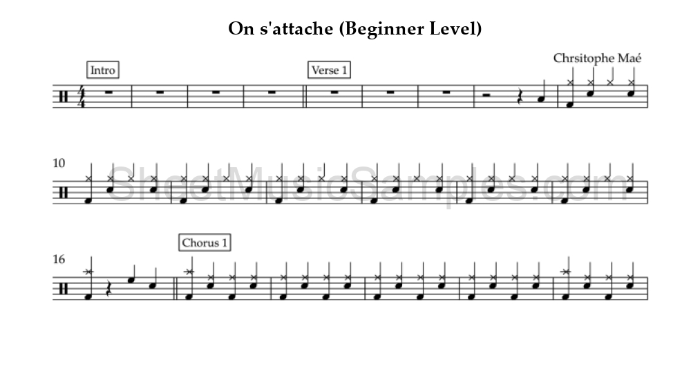 On s'attache (Beginner Level)