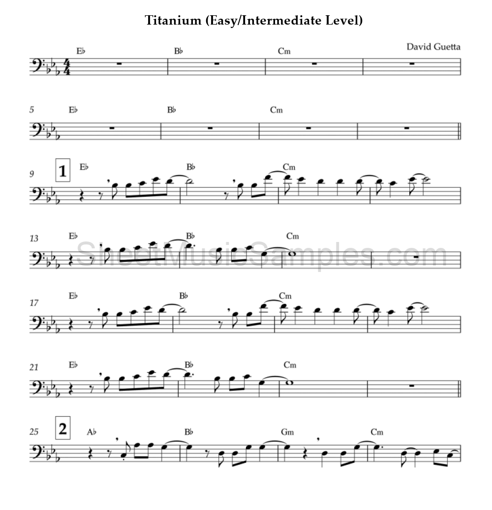 Titanium (Easy/Intermediate Level)