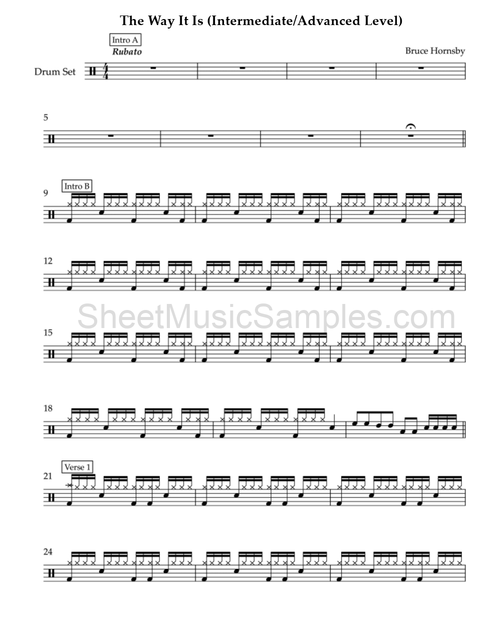 The Way It Is (Intermediate/Advanced Level)