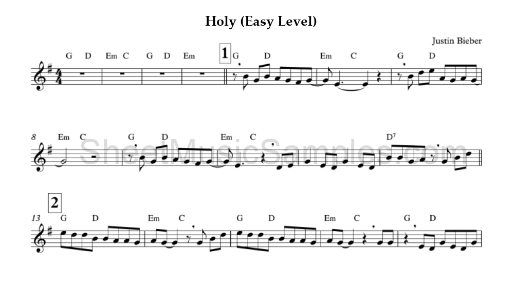 Holy (Easy Level)