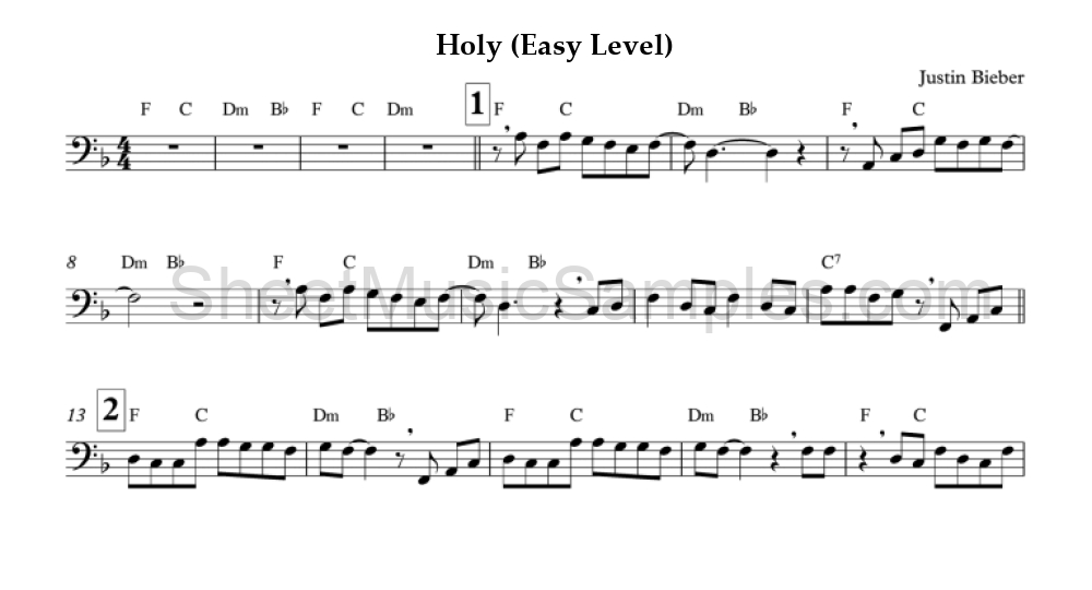 Holy (Easy Level)