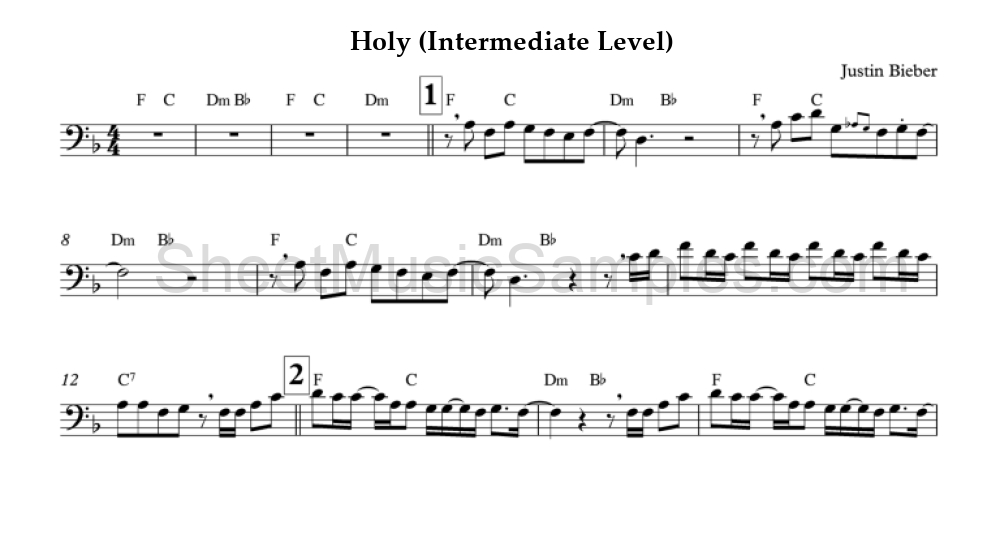 Holy (Intermediate Level)