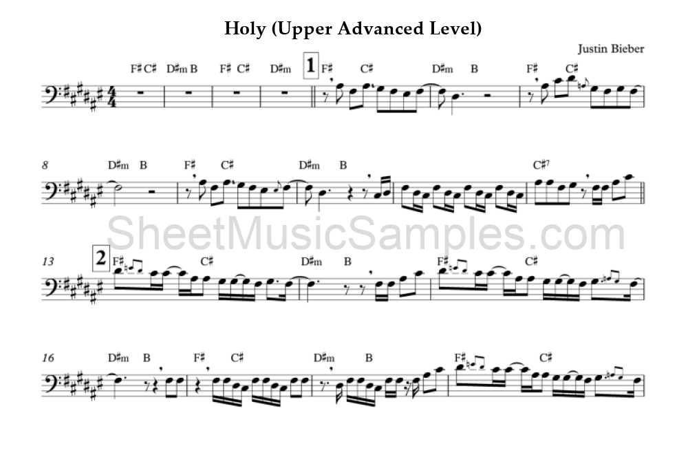 Holy (Upper Advanced Level)