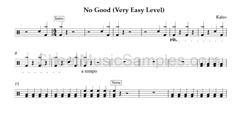 No Good (Very Easy Level)