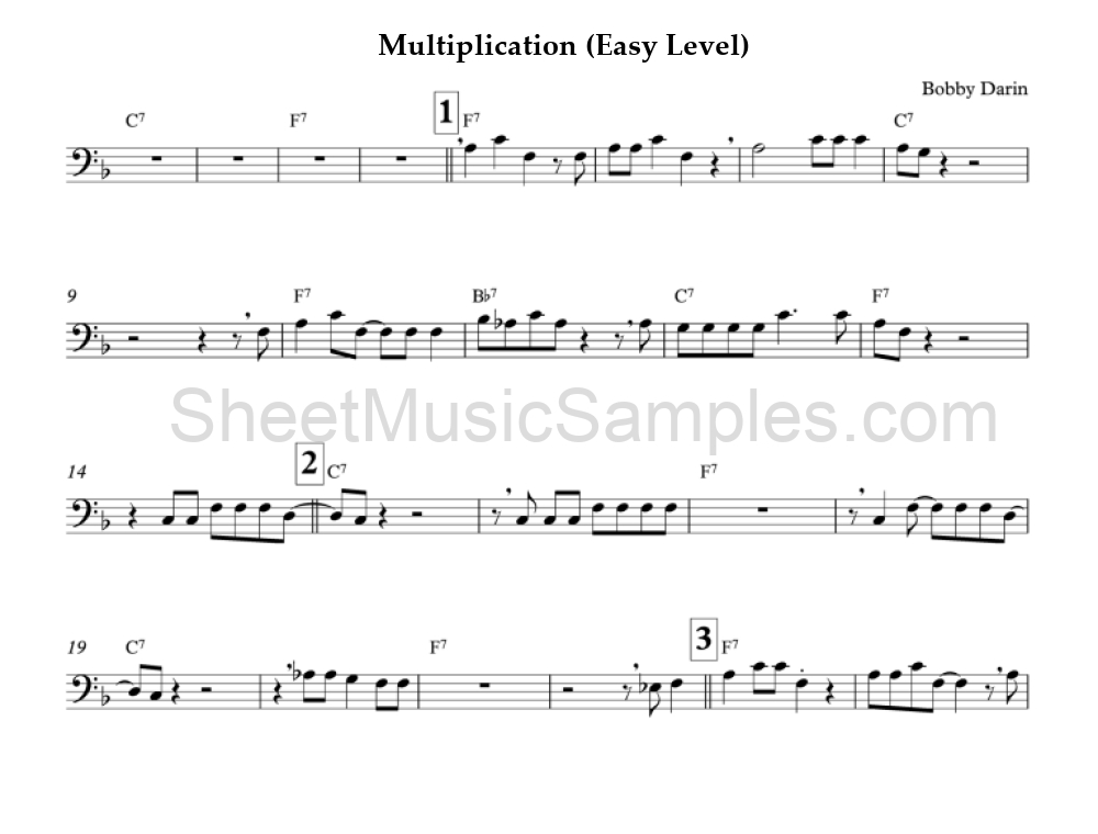 Multiplication (Easy Level)