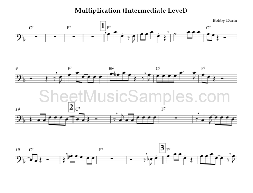 Multiplication (Intermediate Level)