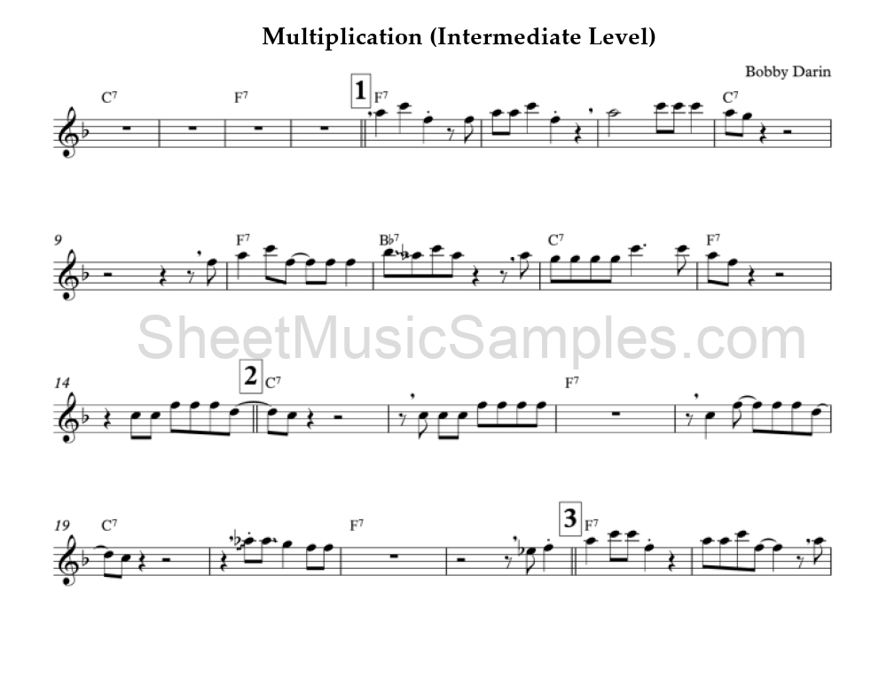 Multiplication (Intermediate Level)