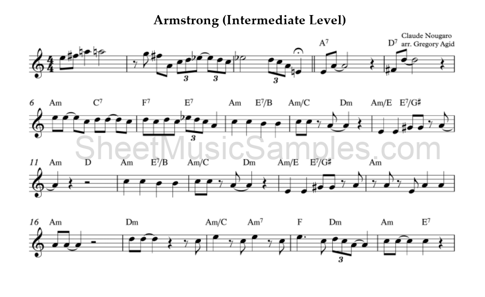 Armstrong (Intermediate Level)