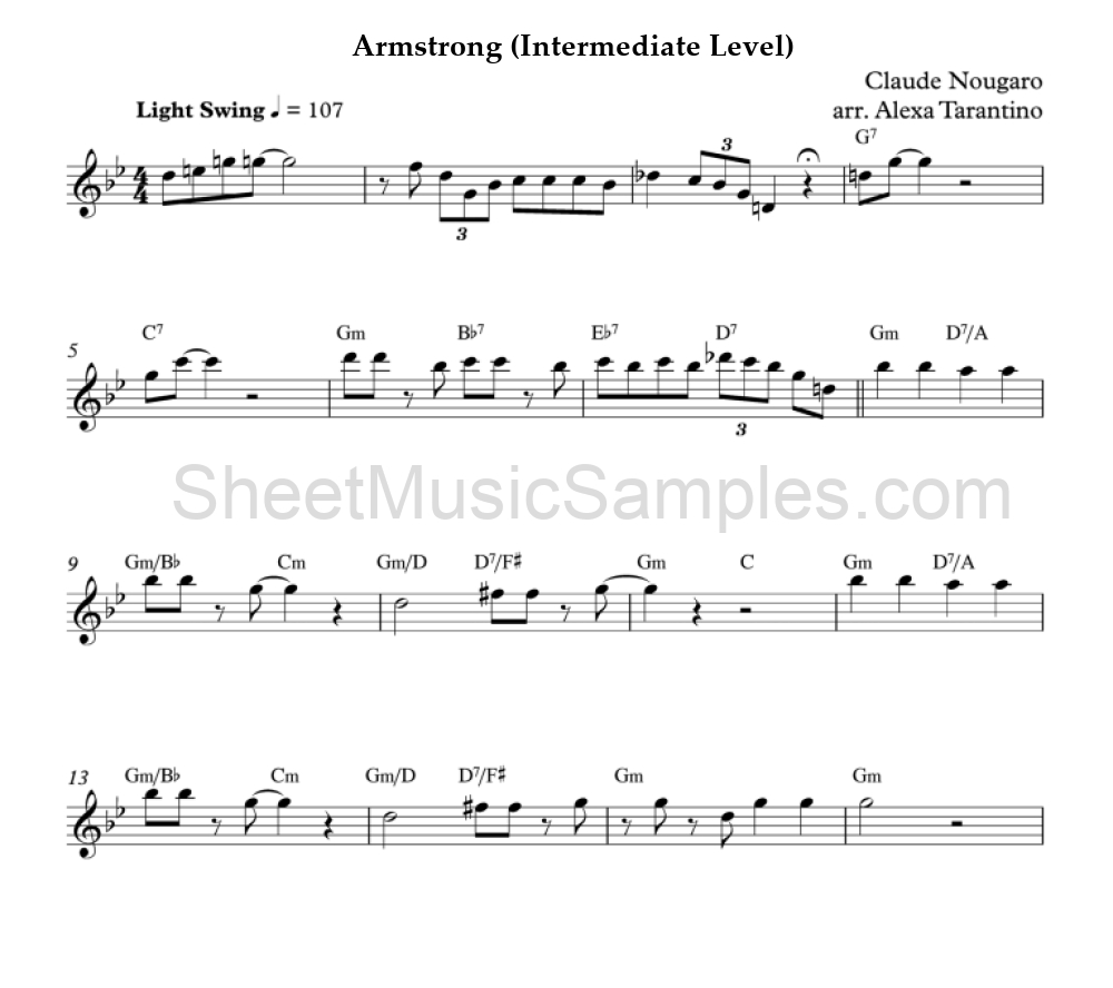 Armstrong (Intermediate Level)