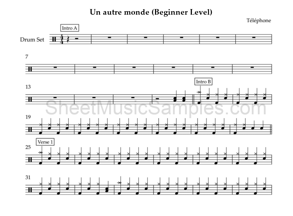 Un autre monde (Beginner Level)