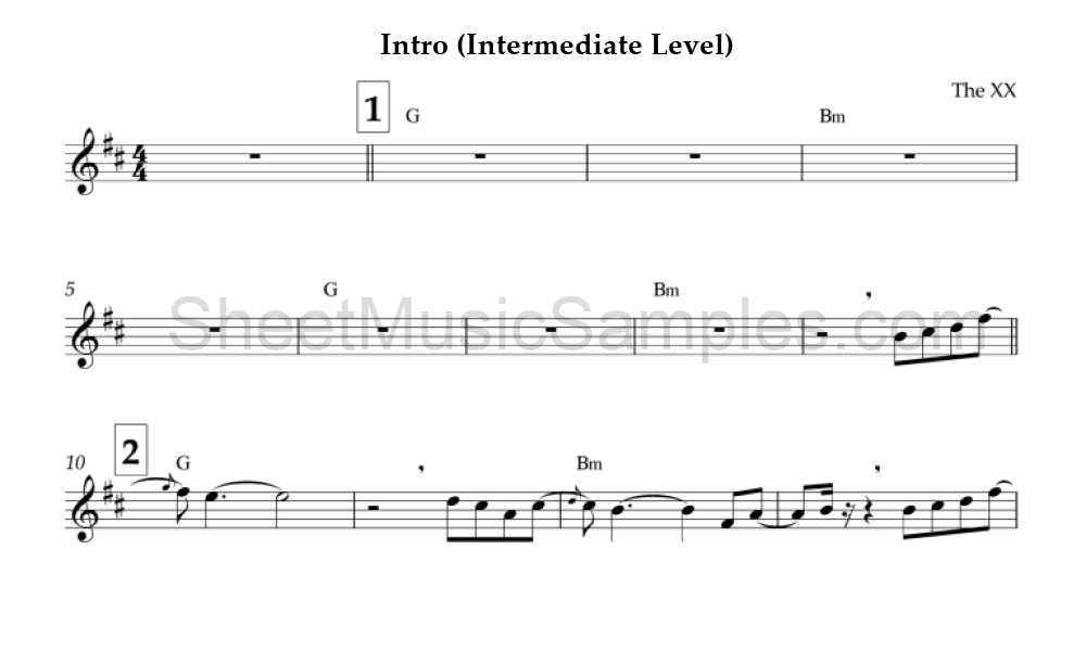 Intro (Intermediate Level)