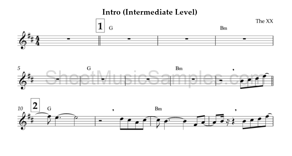 Intro (Intermediate Level)