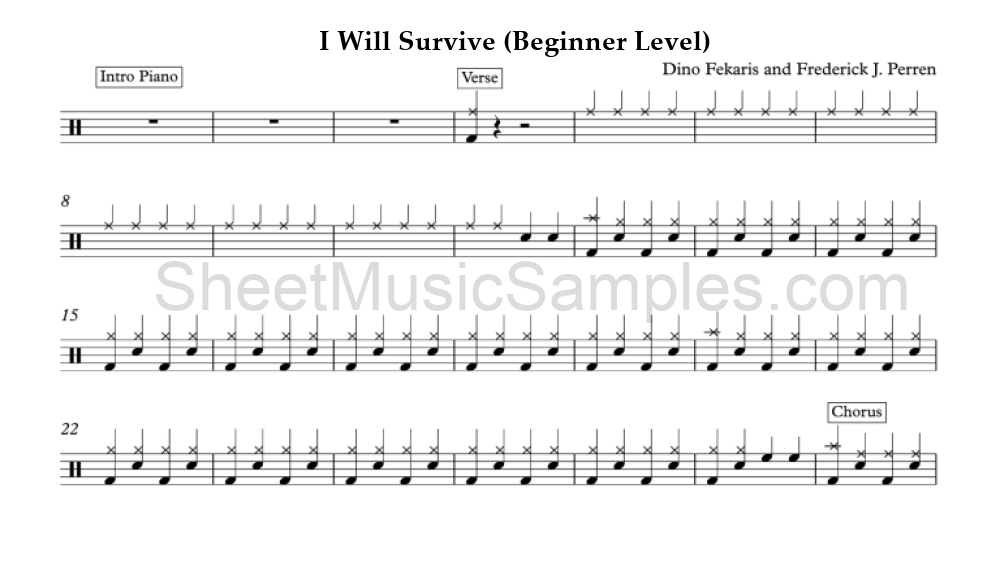 I Will Survive (Beginner Level)